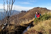 CASTEL REGINA (1424 m) e PIZZO CERRO ( 1285 m) ad anello da Catremerio il 14 dicembre 2017 - FOTOGALLERY